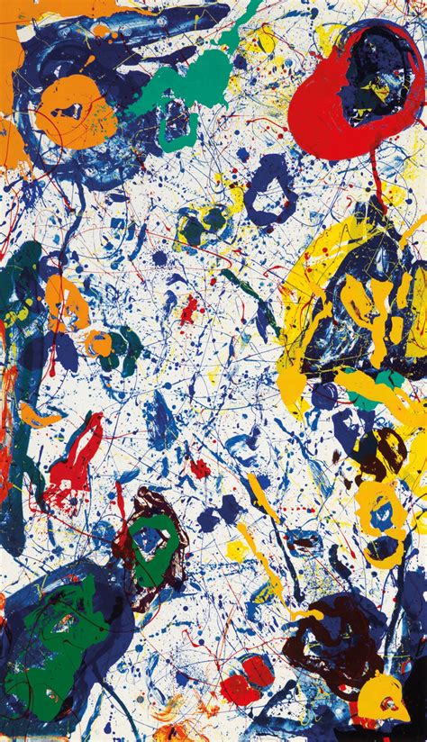 Sam Francis 1923 1994 Meteorite Christies