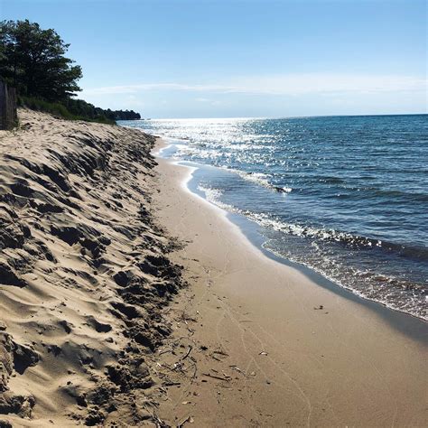 Perfect beach day 👙 : Michigan