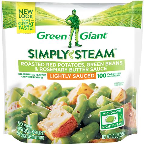 Green Giant Simply Steam Roasted Potatoes Green Beans