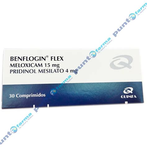 Benflogin Flex Meloxicam Mg Cont Comprimidos Punto Farma