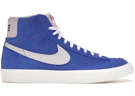 Nike Blazer Mid '77 Suede Racer Blue Men's - CZ1088-400 - US