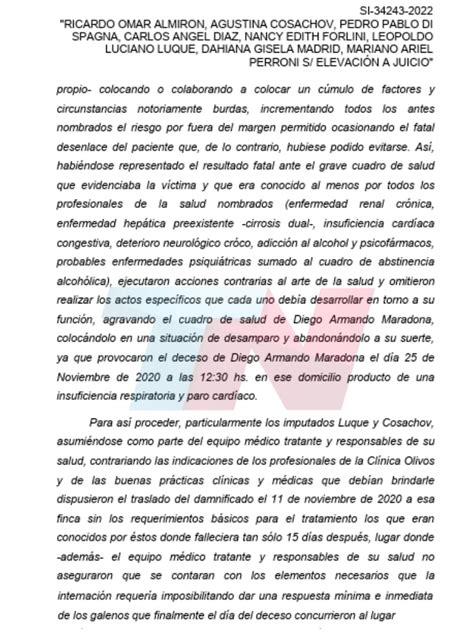 Mil Días Sin Diego Maradona Cómo Avanza La Causa Que Investiga Su Muerte Y Sigue La Disputa Por