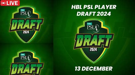 PSL 9 Draft Live Discussion And Analysis Live HBL PSL Player Draft