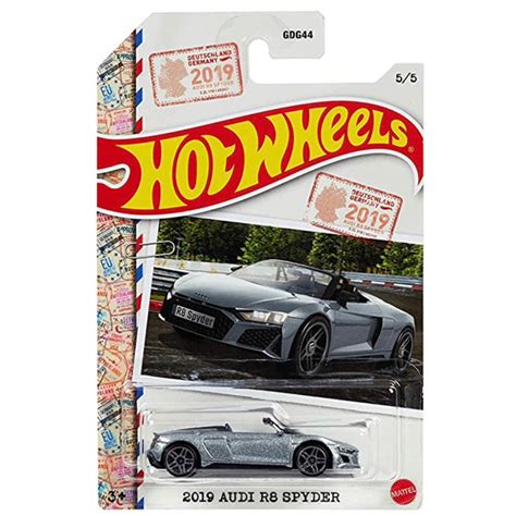 風火輪 Hot Wheels GDG44 全球巡迴郵印 奧迪 2019 AUDI R8 SPYDER 敞蓬跑車 蝦皮購物