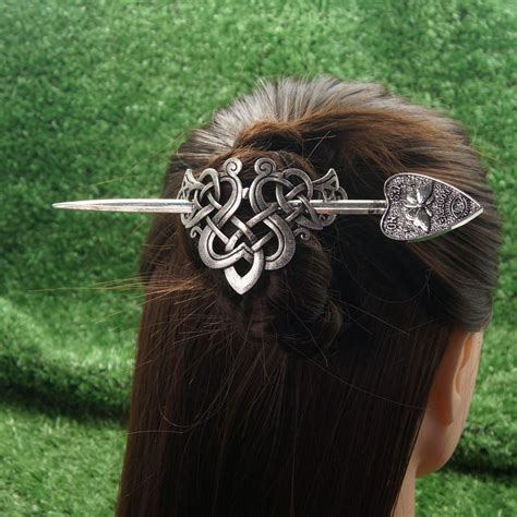 Wicca Celtic Hair Pin Pagan Hair Accessories