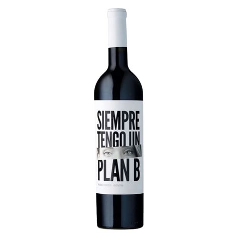 Vinho Siempre Tengo Un Plan B Malbec Domo Express