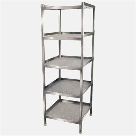 Shelves Ss Perforated Rack For Warehouse Kg At Piece