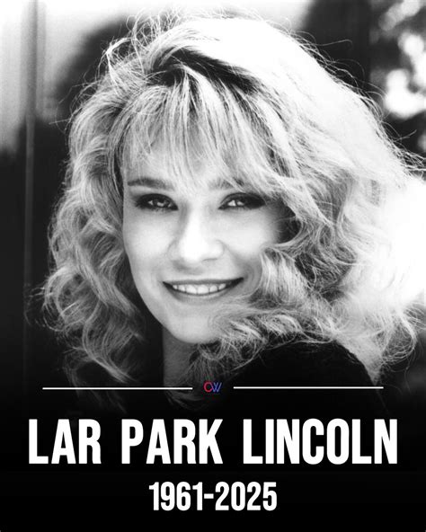 CelebWatch | 🎭 Remembering Lar Park Lincoln: Beloved ‘Knots Landing