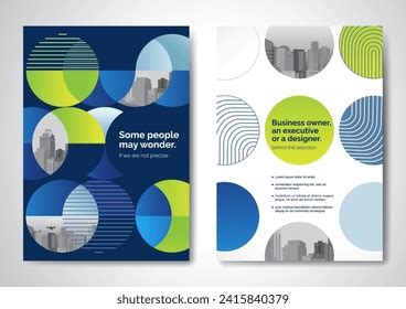 Template Vector Design Brochure Annualreport Magazine Stock Vector ...