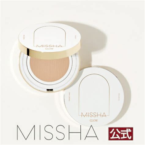 【楽天市場】missha公式 ミシャ グロウ クッション ライト ファンデーション 全2色 Spf37pa【メール便可】：ミシャ・ア