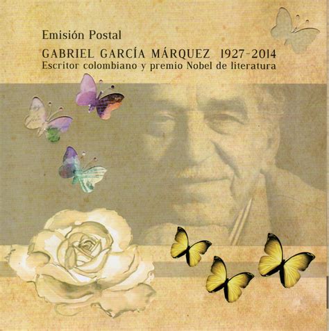 Emisión Gabriel García Márquez 1927 2014 Escritor colombiano y