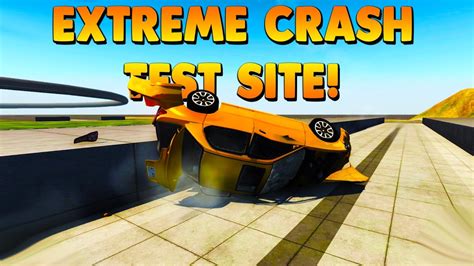 Extreme CRASH TEST Course BeamNG Drive Gameplay YouTube