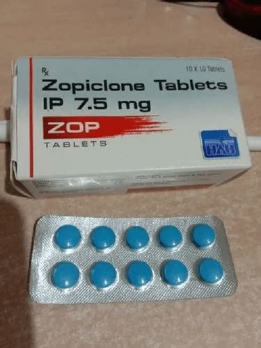 Zopiclone Tablets Ss Medex