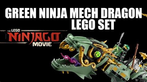 Lego Ninjago Movie Green Ninja Mech Dragon New Set Images 70612 YouTube