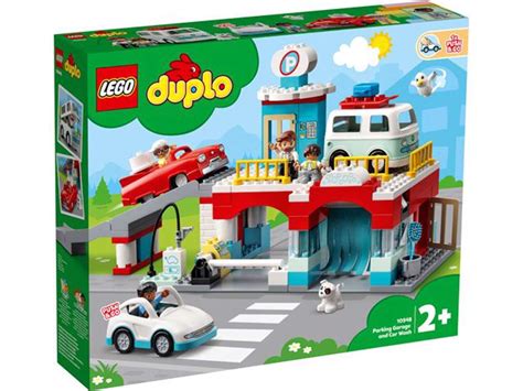 K B Lego Duplo Parkeringshus Og Bilvask Hos Superhelten Leget J