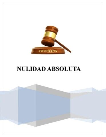 Nulidad Absoluta By Pedro Soto Issuu