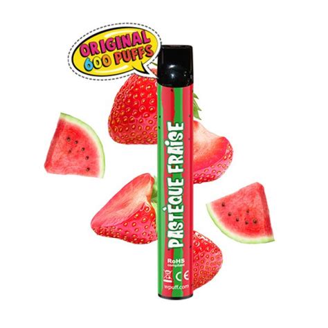 Puff Pastèque Fraise Wpuff by Liquidéo