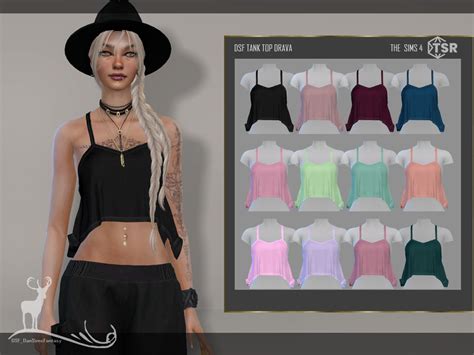 The Sims Outfits For Your Game Characters Tank Top Drava