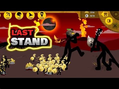 Stick War Legacy Last Stand Giant Golden Speartons Golden