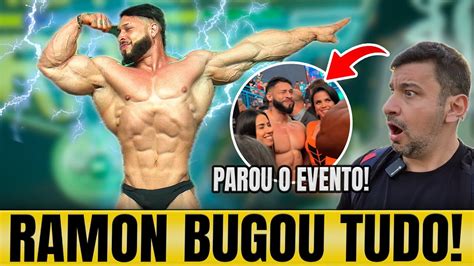 Ramon Dino Gigantesco No Guest Posing Muscle Contest Masters Imagens