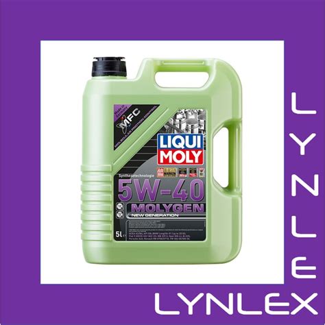 Liqui Moly Molygen New Generation Sae W Litre Shopee Singapore