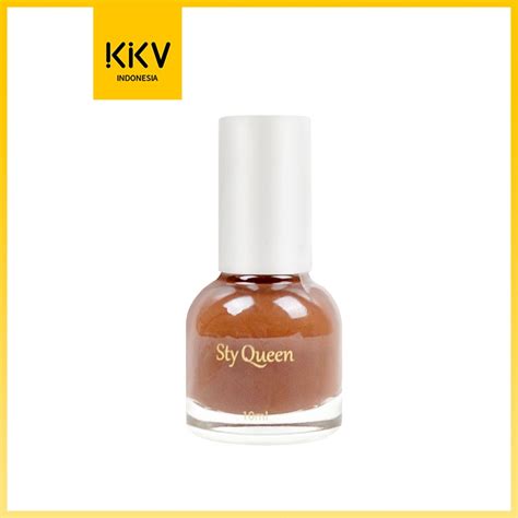 Jual Kkv Styqueen Water Based Nail Polish Rippeable Pewarna Kutek Kuku