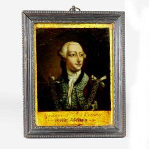 George Iii Miniature Portrait Miniatures Silhouettes Precious Objects