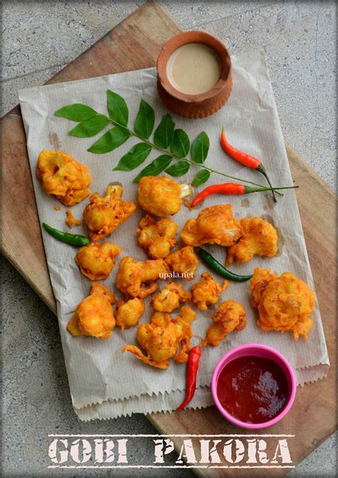 Upala Gobi Pakora Cauliflower Pakoda