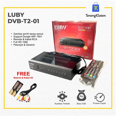 Jual Set Top Box Luby T Dvb T Receiver Stb Tv Digital Shopee