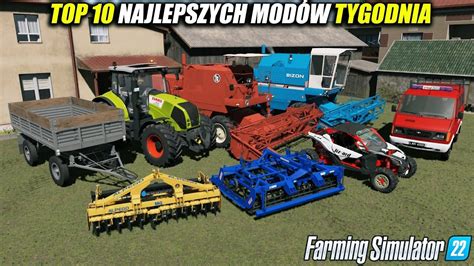 10 NAJLEPSZYCH POLSKICH MODÓW FS 22 90 Bizon Pack Na Konsolę Piękne