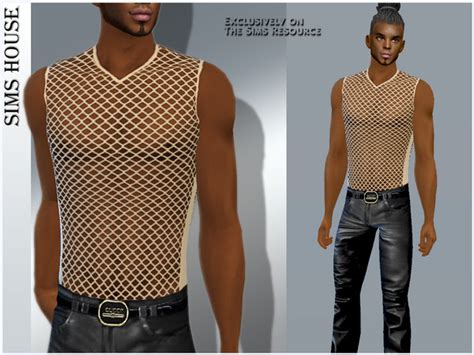 The Sims Resource Mens Tank Top Mesh