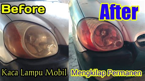 Cara Membersihkan Lampu Mobil Membersihkan Kaca Lampu Secara Manual