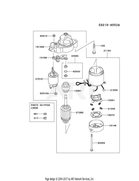 Kawasaki Fd731v Ds01 4 Stroke Engine Fd731v Parts Diagram For Starter