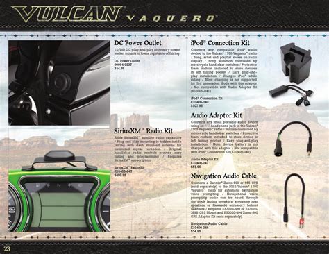 Kawasaki Vulcan® 1700 Vaquero™ Accessories by Echo Design - Issuu