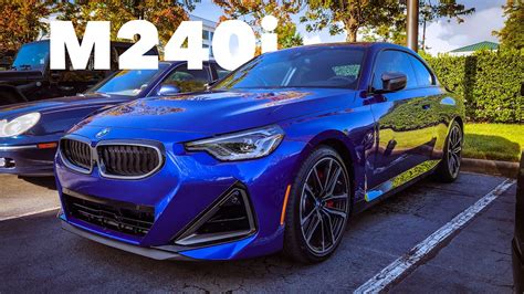 2023 Portimao Blue G42 Bmw M240i Xdrive Youtube