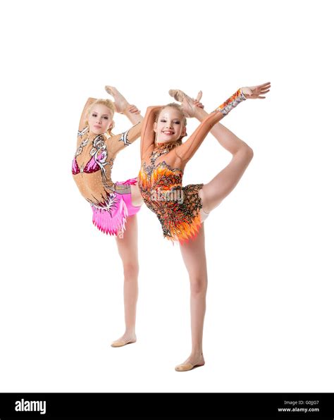 Gymnastic Split Cut Out Stock Images And Pictures Alamy