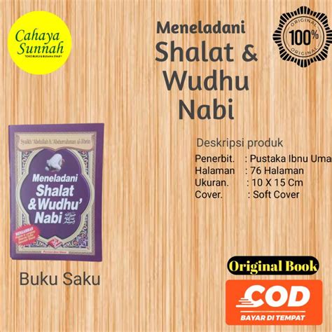 Jual Meneladani Shalat Dan Wudu Nabi Pustaka Ibmu Umar Shopee Indonesia