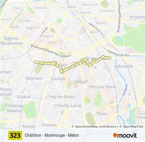 Route Schedules Stops Maps Ch Tillon Montrouge M Tro