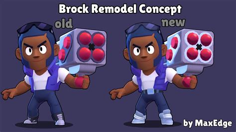 Brock Remodel R Brawlstars