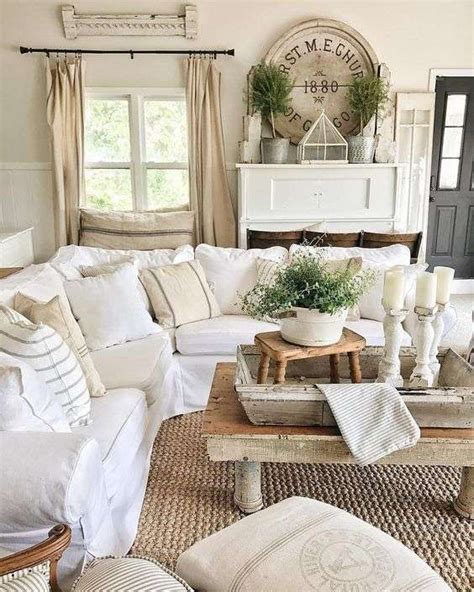 Idee per arredare un soggiorno in stile shabby chic | Arredamento ...