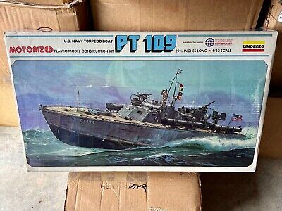 Lindberg Model Kit Scale Motorized Pt Us Navy Torpedo Boat