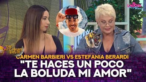 El Laucha On Twitter Tensi N Al Aire Carmen Barbieri Sin Piedad