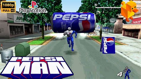 Pepsiman Ps1 Hd Gameplay Duckstation Youtube