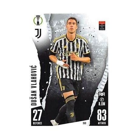 Offer Soccer Cards Dušan Vlahović Juventus Topps Match Attax UCC 2023 24