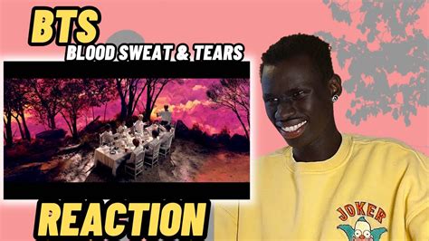 BTS Blood Sweat Tears REACTION YouTube