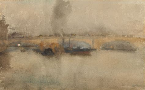 London Bridge By James Abbott Mcneill Whistler Artvee