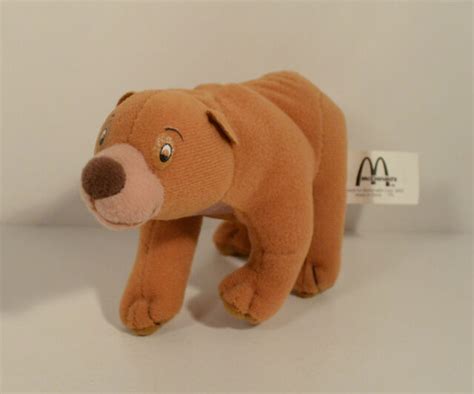 Rare 2003 Kenai 5 Mcdonalds Europe Plush Action Figure Disney Brother Bear Ebay