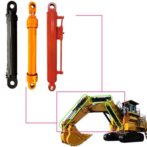 Hydraulic Cylinder RAM For Excavator China Doosan Excavator Hydraulic