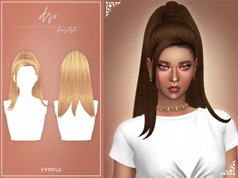 EnriqueS4 Ari Hairstyle New Mesh 18 EA Swatches ENRIQUE