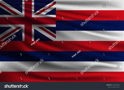 National Flag Hawaiian Islans Symbol State Stock Vector (Royalty Free ...